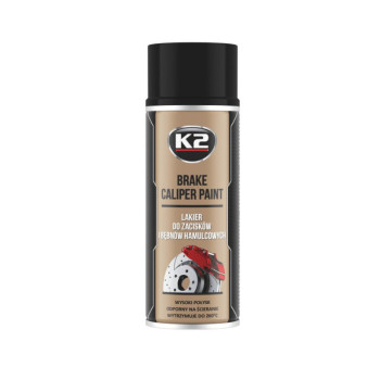 Фарба високотемпературна для супортів K2 Brake Caliper Paint 400 ml (Чорна)