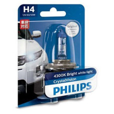 Лампа галогенная Philips CrystalVision 12342CVB1 (H4)