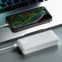 Зовнішній акумулятор HOCO J72A Easy travel power bank (20000mAh) White