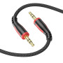 Аудiо-кабель BOROFONE BL14 AUX audio cable(L=1M) Black