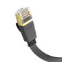 Кабель HOCO US07 General pure copper flat network cable(L=5M) Black