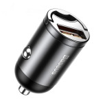 Автомобильное зарядное устройство Baseus Tiny Star Mini Quick Charge Car Charger USB Port 30W Gray