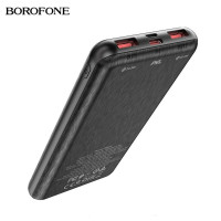 Портативное зарядное устройство BOROFONE BJ13 Sage fully compatible power bank 10000mAh 22.5W Black