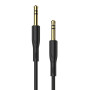 Аудiо-кабель BOROFONE BL1 Audiolink audio AUX cable, 1m Black