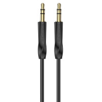 Аудiокабель BOROFONE BL16 Clear sound AUX audio cable Black