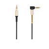 Аудiокабель HOCO UPA02 AUX Spring Audio cable Black