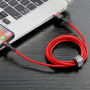 Кабель Baseus Cafule Cable USB For Lightning 1.5A 2m Red+Red