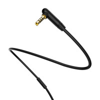 Аудiо-кабель BOROFONE BL5 audio AUX cable 1m, with microphone Black