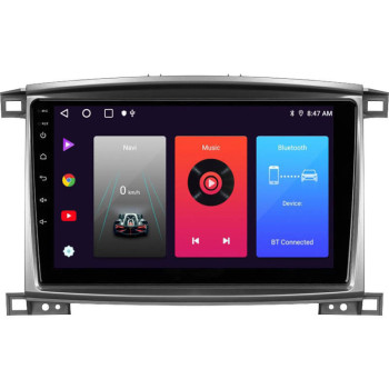 Штатна магнітола Sigma F10216 2+32 Gb Toyota Land Cruiser LC 100-B 2002-2007 (B) 10"