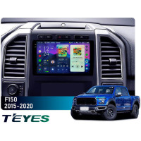 Штатная магнитола Teyes CC4 Pro 2k 8+128 Gb Ford F150 P552 2015-2020 9"