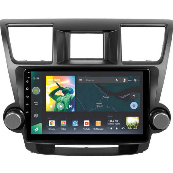 Штатна магнітола Sigma X10464 4+64 Gb Toyota Highlander 2 XU40 2007-2013 (F1) 10"