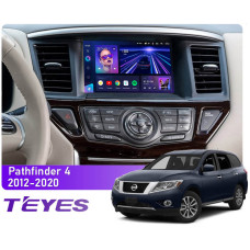 Штатна магнітола Teyes CC3L 4+64 Gb Nissan Pathfinder 4 R52 2012-2020 (F1) (C) 9"