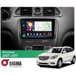 Штатна магнітола Sigma Pro 9464 4+64 Gb Buick Enclave 2009-2013 (F2) 9