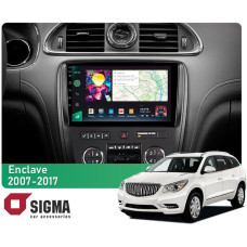 Штатна магнітола Sigma Pro 9464 4+64 Gb Buick Enclave 2009-2013 (F2) 9"