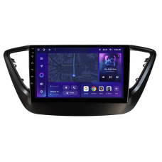 Штатная магнитола AMS MOSS M3 4+32 Gb Hyundai Solaris 2/Verna/Accent 2016-2018 Black 9"