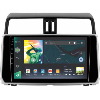 Штатна магнітола Sigma X10464 4+64 Gb Toyota Land Cruiser Prado 150 2018-2020 10"