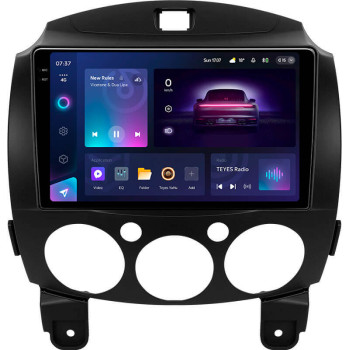 Штатная магнитола Teyes CC3 2k 4+64 Gb Mazda 2 DE 2007-2014 9"