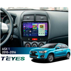 Штатная магнитола Teyes CC4 Pro 2k 8+128 Gb Mitsubishi ASX 1 2010-2016 (B) 10"