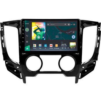 Штатна магнітола Sigma X9464 4+64 Gb Mitsubishi L200 5 2015-2019 Manual air conditioning (F1) 9"