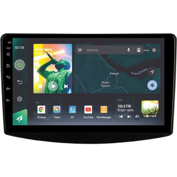 Штатна магнітола Sigma X9464 4+64 Gb Mitsubishi Grandis 1 2003-2010 (F1) 9"