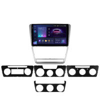 Штатная магнитола Teyes CC3 2k 6+128 Gb Skoda Octavia 2 A5 2008-2013 Silver 10"