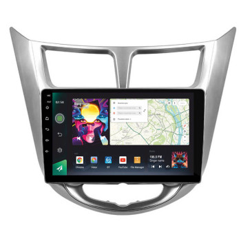 Штатна магнітола Sigma Pro 9464 4+64 Gb Hyundai Solaris 1 2010-2016 9"