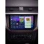 Штатная магнитола Teyes CC4 Pro 2k 8+128 Gb Seat Ibiza 2017-2020 9"
