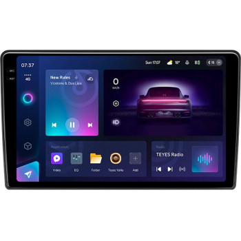 Штатна магнітола Teyes CC3 2k 4+64 Gb Renault Duster 2015-2021 / LADA Largus 1 2021 (F1) 9"