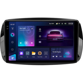 Штатна магнітола Teyes CC3 2k 4+32 Gb Mercedes-Benz Smart Fortwo 3 C453 A453 W453 2014-2020 9"