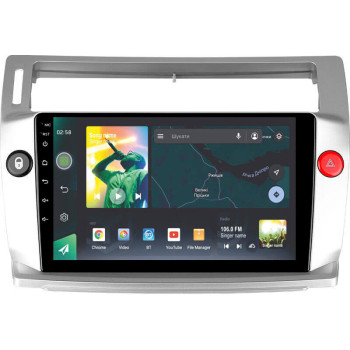 Штатна магнітола Sigma X9464 4+64 Gb Citroen C4 LA LC C-Triomphe C-Quatre 2004-2014 9"