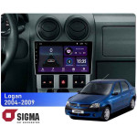 Штатная магнитола Sigma E9232 2+32 Gb Renault Logan 1 2004-2009 9