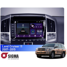 Штатная магнитола Sigma E9232 2+32 Gb Toyota Land Cruiser 200 11 2007-2015 (F2) (A) 9"