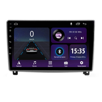 Штатна магнітола Sigma E9232 2+32 Gb Peugeot 407 1 2004-2011 (F1) 9"