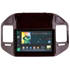Штатна магнітола Sigma X9464 4+64 Gb Mitsubishi Pajero 3 V70 V60 1999-2006 (Brown) 9"
