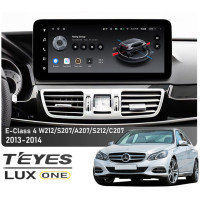 Штатная магнитола Teyes LUX ONE 6+128 Gb Mercedes-Benz E-Class 4 W212 S207 A207 S212 C207 NTG 4.5 2013-2014 (F1) 12.3"