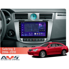Штатна магнітола AMS MOSS M3 4+32 Gb Chrysler Sebring 3 JS 2006-2010 9"