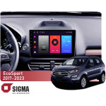Штатная магнитола Sigma F10216 2+32 Gb Ford EcoSport 2017-2023 10
