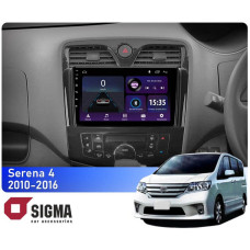 Штатная магнитола Sigma E9232 2+32 Gb Nissan Serena 4 C26 2010-2016 9"