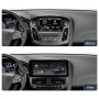 Штатна магнітола Teyes LUX ONE 6+128 Gb Ford Focus 3 (Mk3) 2011-2019 12.3