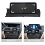 Штатная магнитола AMS BMW X3 F25 2011-2013 CIC Original CIC System 4+64Gb 10.25