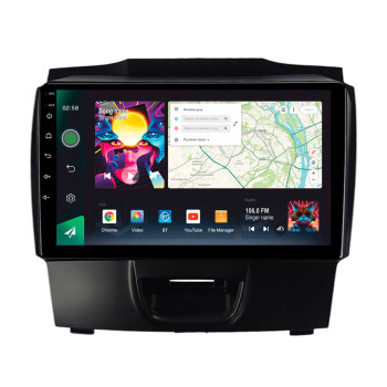 Штатная магнитола SIGMA PRO 9464 4+64 Gb Isuzu D-MAX/Chevrolet S10/Colorado/Blazer 2015-2018 (Нижняя кнопка аварийки) 9"