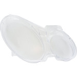 Скло фари Mercedes-Benz E-Class W211 2002-2009 дорестайлінг (ліве)