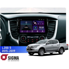 Штатная магнитола Sigma E9232 2+32 Gb Mitsubishi L200 5 2015-2019 Automatic air conditioning (F2) 9"