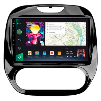 Штатна магнітола Sigma Pro 9464 4+64 Gb Renault Kaptur 2016-2019 (F1) 9"