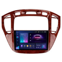 Штатная магнитола Teyes CC3 2k 6+128 Gb 360° Toyota Highlander 1 XU20 2001-2007 9"