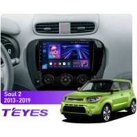 Штатная магнитола Teyes CC3 4+32 Gb Kia Soul 2 PS 2013-2019 (B) 9"