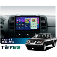 Штатная магнитола Teyes CC4 Pro 2k 8+128 Gb Nissan Navara 3 D40 2004-2010 (F2) 9"
