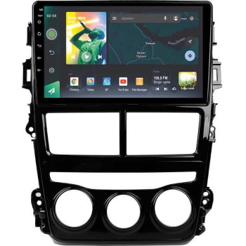 Штатная магнитола Sigma X9464 4+64 Gb Toyota Yaris Vios 2017-2020 (F1) 9"