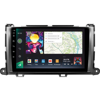 Штатна магнітола Sigma Pro 9464 4+64 Gb Toyota Sienna 3 XL30 2010-2014 9"