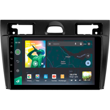 Штатна магнітола Sigma X9464 4+64 Gb Ford Fiesta 5 (Mk5) 2002-2008 9"